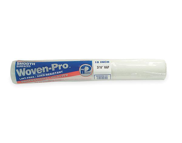 18rc25lfundefinedPREMIER 1841 WOVEN PRO LINT FREE ROLLER COVER 18in X 3/16in NAP -SEE QUANTITY PRICE