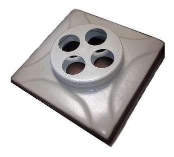 29285PIPE PORTAL COVER ONLY - 4HOLE FOR USE WITH C-212, C-412C-481 CAPPIPE PORTAL COVER ONLY - FOUR HOLE FOR USE WITH C-212, C-412, OR C-481 CAP