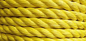 3/4x600poly3/4IN X 600FT YELLOW POLY ROPE3 STRAND3/4in X 600ft YELLOW POLY ROPE - 3 STRAND