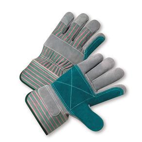 5231dpundefinedPIP DOUBLE LEATHER PALM GLOVE W/ SAFETY CUFF