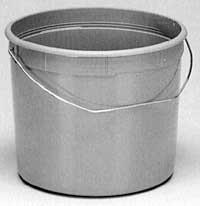 5qpp5 QUART PLASTIC PAIL W/ HANDLE5 QUART PLASTIC PAIL W/ HANDLE