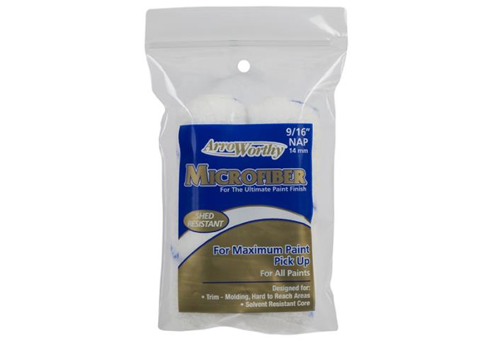 6.5-mfr4ckARROWORTHY MICROFIBER MINIROLLER 6.5in X 9/16in NAP -10 PACKARROWORTHY MICROFIBER MINI ROLLER 6.5in X 9/16in NAP - 10 PACK