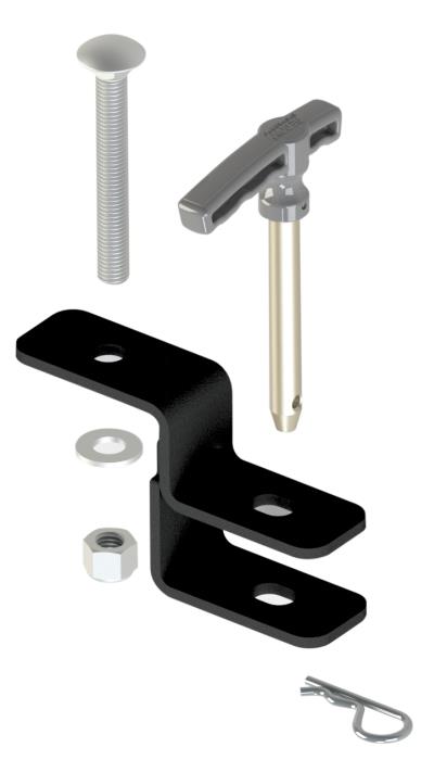 65029RZ TOWING KIT FOR LINKING 2ROOFING CARTSROOF ZONE TOWING KIT TO LINK TWO CARTS