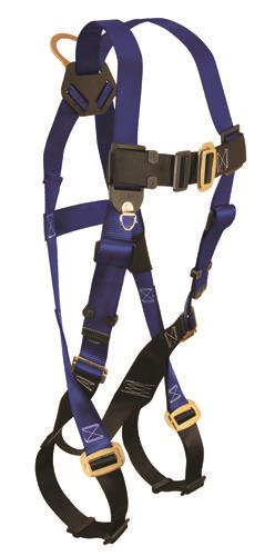 7015undefinedFALLTECH CONTRACTOR HARNESS W/MATING BUCKLE STRAPS & 1 D-RING - UNIVERSAL FIT