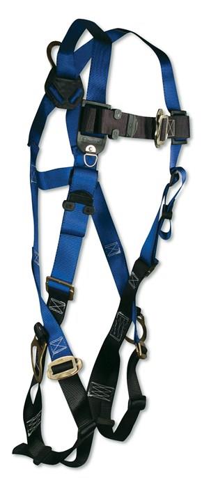 7017undefinedFALLTECH CONTRACTOR HARNESS W/MATING BUCKLE STRAPS & 3 D-RINGS - UNIVERSAL FIT