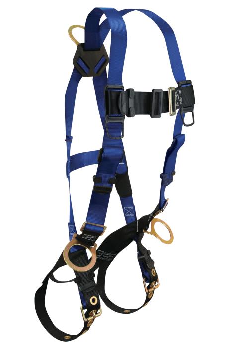 7018xsFALLTECH CONTRACTOR 3-DHARNESS -X SMALLFALLTECH CONTRACTOR HARNESS W/TONGUE BUCKLE STRAPS & 3 D-RINGS - X SMALL