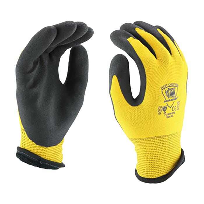 713whptpd/mBARRACUDA ANSI A4 WINTER GLOVEPALM DIP HPT COATING W/ACRYLIC LINER - MEDPIP ANSI CUT LEVEL 4 BARRACUDA PALM DIPPED COLD WEATHER GLOVE - M