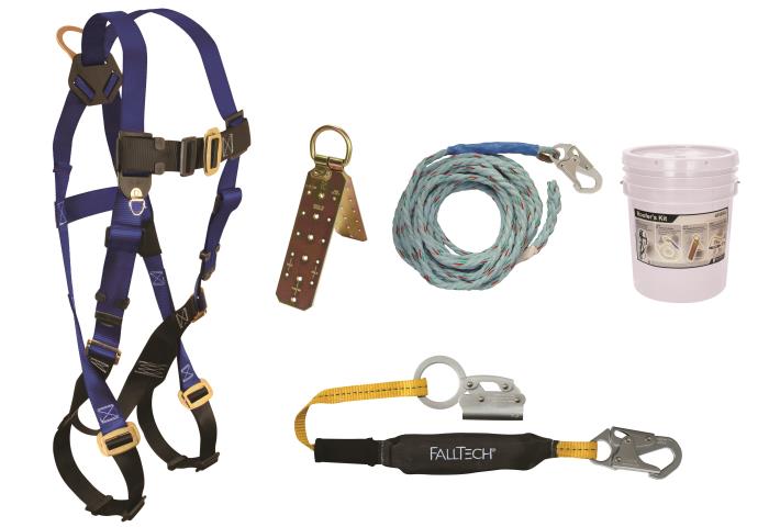 8593aundefinedFALLTECH 50ft ROOFERS FALL PROTECTION KIT