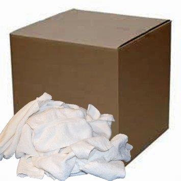 980-1416undefinedWHITE NEW T-SHIRT WIPING RAGS - 50 LB GROSS WEIGHT COMPRESSED CARTON