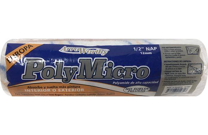 9pla6ARROWORTHY POLYMICRO HIGHCAPACITY POLYAMIDE ROLLERCOVER 9in X 3/4in NAPARROWORTHY POLYMICRO HIGH CAPACITY POLYAMIDE ROLLER COVER 9in X 3/4in NAP