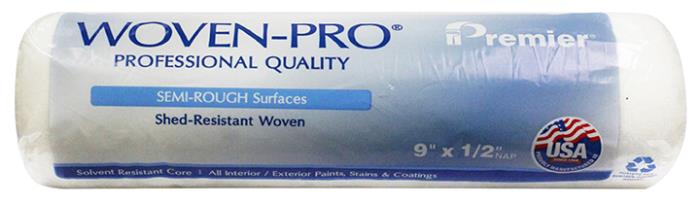 9rc50lfPREMIER WOVEN PRO LINT FREE9IN X 1/2IN NAP ROLLER COVERPREMIER 943 WOVEN PRO LINT FREE ROLLER COVER 9in X 1/2in NAP -SEE QUANTITY PRICE