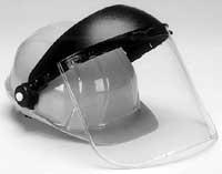 e11pundefinedSLOTTED HARD HAT ATTACHMENT AND FACESHIELD VISOR
