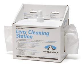 lcs10LENS CLEANING STATION W/8 OZSOLUTION & WIPESLENS CLEANING STATION W/ 8OZ SOLUTION AND WIPES