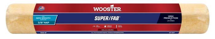 r239-18WOOSTER SUPER/FAB 18IN X 3/8INNAP ROLLER COVERWOOSTER SUPER/FAB ROLLER COVER - 18IN X 3/8IN