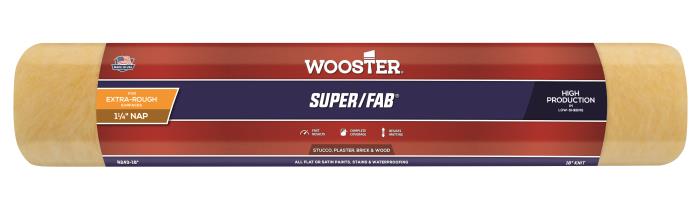r243-18WOOSTER SUPER/FAB 18IN X 1-1/4IN NAP ROLLER COVERWOOSTER SUPER/FAB ROLLER COVER - 18IN X 1-1/4IN
